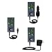 Deluxe Kit for the uPro uPro Golf GPS includes a USB cable with Car and Wall Charger - Gomadic Brand w/ TipExchange Technology
