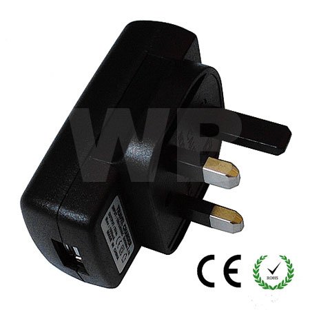 CostMad Black 3 Pin 1A 1000mA 5V USB 2.0 High Technology CE, FCC, RoHS Certified Approved Universal UK Travel Wall Plug AC Power Supply Adapter Adaptor House Home Mains Supply Charger for all Apple iPod Shuffle, iPod Nano 1G 2G 3G 4G 5G 6G 2GB 4GB 8GB 16GB, iPod Mini, iPod U2, iPod Click Wheel, iPod Video 30GB 60GB 80GB, iPod Classic 80GB 120GB 160GB, iPod Touch 1G 2G 3G 4G 8GB 16GB 32GB 64GB and iPhone 1G 3G 3Gs 4G 4 4GB 8GB 16GB 32GB etc