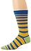K. Bell Socks Men's Gradiant Stripe