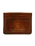 Scotch & Soda Brown Leather Card Holder