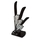 Keuken Ceramic Knife Set with Stand 