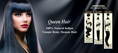 Queen Hair Brazilian Virgin Remy Human Hair Body Wave Extension 3 Bundles 10~28 (22"24"26, Natural color)