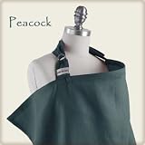 Simple by Bebe au Lait Peacock Organic Nursing Cover