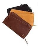 Ellington Vero Leather Zip Checkbook