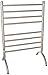 Myson FPRL08M 8-Bar Floor Mount Towel Warmer, Matte Finish, Pearl