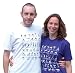 Small Purple Asana Array T shirt