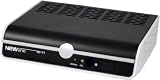 New Line SD11 Digitaler Satelliten-Receiver (SDTV, SCART, LNB-IN) schwarz/weiß