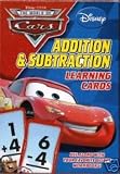 Disney Pixar World of Cars Addition & Subtraction Learning Flash Cards