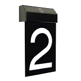 Matterinc Solar LED Number 2 - Black