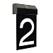 Matterinc Solar LED Number 2 - Black
