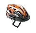 RED-ROCK Erwachsenen Fahrrad Helm INMOLD Technologie, black/orange, S/M, RR9130