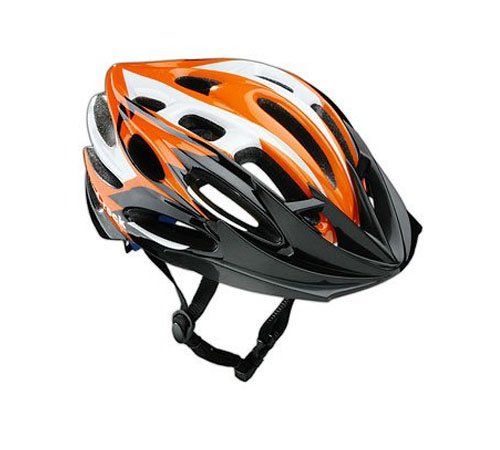 RED-ROCK Erwachsenen Fahrrad Helm INMOLD Technologie, black/orange, S/M, RR9130 Preisvergleich