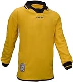 Avento Fußballtrikot Kinder langärmelig (176-S||gelb schwarz )