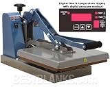 Hix HT-400P Digital 15 x 15 Clam Shell Heat Press - Free Shipping