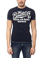 Rivaldi Camiseta Manga Corta (Azul Marino)