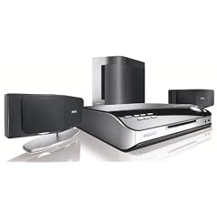 Philips HTS 6510/12 SonoWave Heimkinosystem mit DVD Receiver silber-schwarz