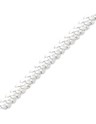 Sterling Silver Link Bracelet - 8 Inch