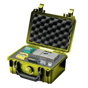 Pelican 1120 Case with Foam for Camera (Yellow)