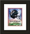 Atlanta Falcons Framed Atlanta Falcons Helmet Logo Photo By Photo File -