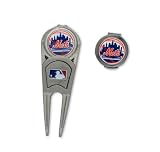 New York Mets Ball Mark Repair Tool & Hat Clip Combo