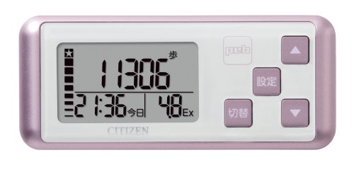 シチズン(CITIZEN) デジタル歩数計peb TW700 ピンク TW700-PK