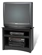 Prepac Sonoma  Black Corner TV Stand