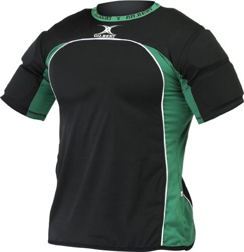 Gilbert Atomic Rugby Shoulder Protector (Black, Large) On Sale