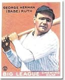1933 Goudey Reprint #149 Babe Ruth - New York Yankees Baseball Card
