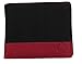 Black and Red Soft Hide Leather wallet by Prime Hide
