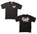 Clay smith クレイスミス クロス フラッグ Tシャツ CST-044BK ブラック Mサイズ