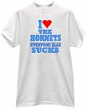 I HEART THE HORNETS EVERYONE ELSE SUCKS BASKETBALL T SHIRT jersey
