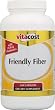 Vitacost Friendly Fiber with FOS & Probiotics -- 240 Capsules