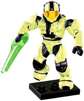 Halo Wars Mega Bloks LOOSE Mini Figure Infected UNSC Spartan Scout with Energy Sword