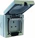 Wellco Lyvia Stormproof 1 Gang Outdoor Socket; Ip66 Ratedlyv