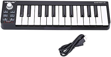 portable keyboard amp World Easy key 25 Portable Keyboard Mini 25-Key USB MIDI Controller Electronic Organ Accessories portable keyboard with usb