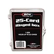 BCW Hinged Box - 25 Count - 1 Box Per Pack (Quantity of 50)