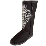 Koolaburra Women's Crystallized Tribal Heart Boot