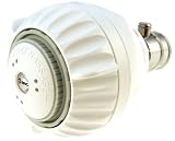 On/Off Spray Clean Shower head, White Low Flow 1.75 gpm Pressure Compensating Great Shower