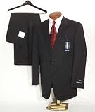 Big Men's Navy Stripe Suit by Austin Reed