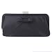 Satin Mini Bow Clutch - Black