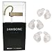 Combo of Gold Jawbone II Bluetooth Headset with Noise Assassin in Retail Packaging and 3 pairs of Clear Jabra Ear Gels