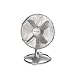 Honeywell HT-216E 12" Oscillating Table Fan - Chrome