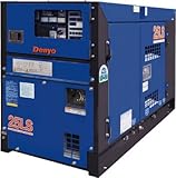 TRUSCO デンヨー 防音型ディーゼルエンジン発電機 DCA25LSI
