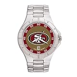 San Francisco 49ers NFL Men's Pro II Watch with Stainless Steel Bracelet