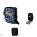 Ex-Pro Ocean Blue Sac Designer Digital Camera Case, Water Proof Material Nylon D600. Lined Padded interior. Includes belt strap and shoulder strap. Suitable for Acer, Agfa, Canon, Casio Exilim, Fuji Finepix, GE, Hitachi, Kodak Easyshare, Nikon Coolpix, Panasonic Lumix, Praktica, Polaroid, Olympus, Pentax Optio, Samsung Digimax, Sigma, Sony Cyber-shot, Traveler, Vivitar and more & More (See internal dimensions below).