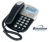 Review Binatone 000 1334 / Binatone Corded Telephne - Black & Silver