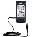 Classic Straight USB Cable for the Sanyo Pro 700 with Power Hot Sync and Charge capabilities - Gomadic Brand w/ TipExchange Technology