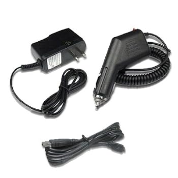 Set A Shopping Price Drop Alert For Garmin GPS Nuvi 1450LMT Accessory Bundle - Car Charger + Home Travel AC Charger + USB Data Cable + Free Stars Stripes Silicone Wristband