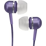COBY CVEM79PUR HIGH-PERFORMANCE ISOLATION EARBUDS (PURPLE)