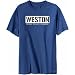 Weston : The Man - The Myth - The Legend Prénoms Masculins T-shirt Homme (Métallisé, tailles X-Sm